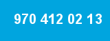 970 412 02 13 970 412 02 13